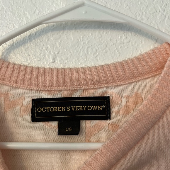 OVO October’s Very Own Pink Logo Sweater Large - Picture 4 of 6